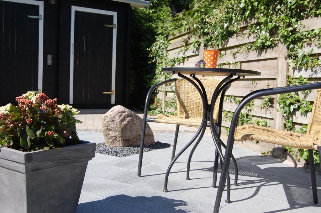 Patio nebo venkovní prostory v ubytování Den Gamle Købmandsgaard Bed & Breakfast