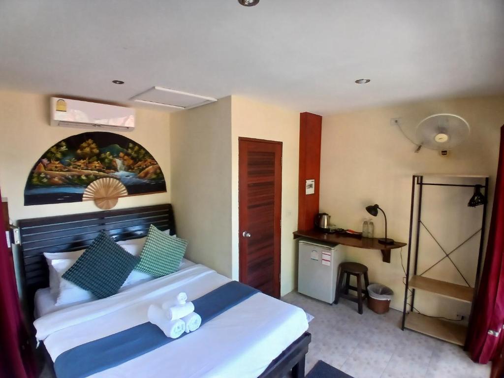 Postel nebo postele na pokoji v ubytování Cyana Resort