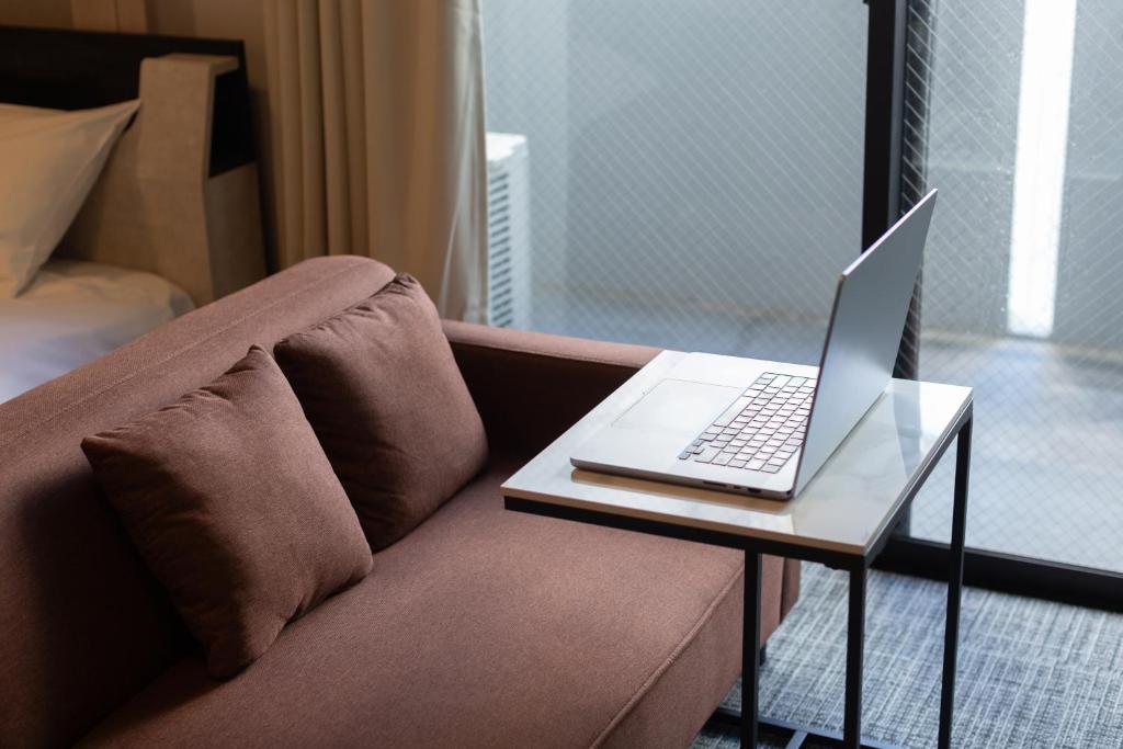 Posezení v ubytování Residence Hotel Hakata Minoshima