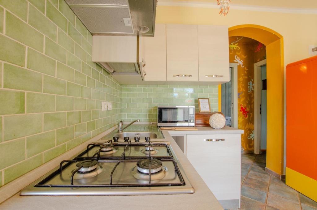 Кухня или мини-кухня в Residence LA CANOVA
