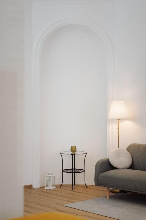 Posezení v ubytování Apartmán Měšťanský dům