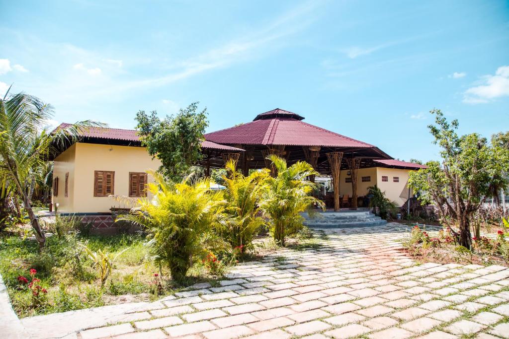 Zahrada ubytování Ninila Fruit Farm Bungalow