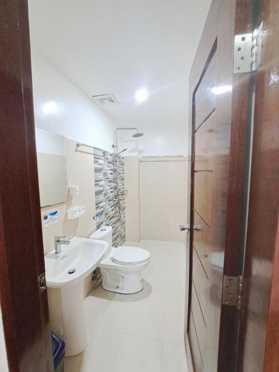 Koupelna v ubytování Virginia Suites