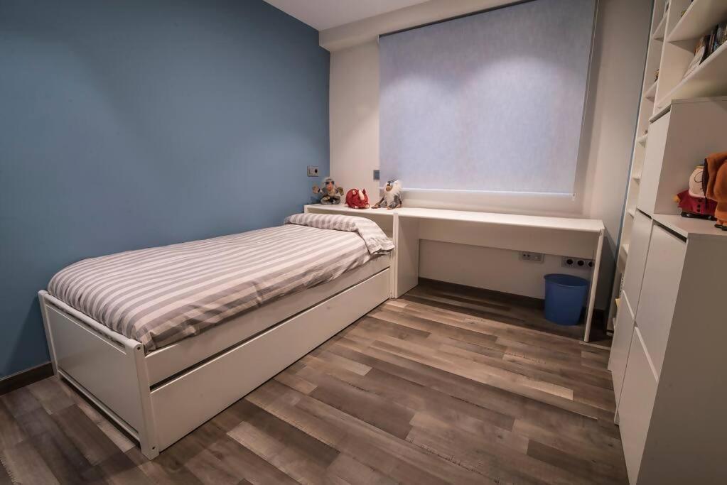 Postel nebo postele na pokoji v ubytování Céntrico y reformado con estilo