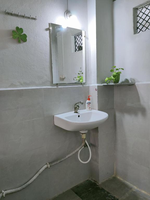 Vannituba majutusasutuses Krishnaalay Guest House