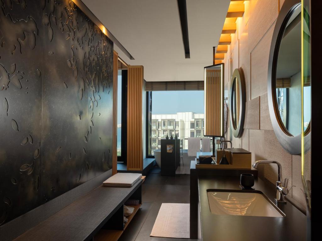 Posezení v ubytování Banyan Tree Dubai at Bluewaters