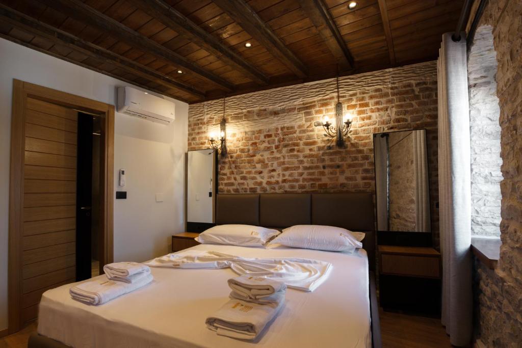 Postel nebo postele na pokoji v ubytování Furra Hotel
