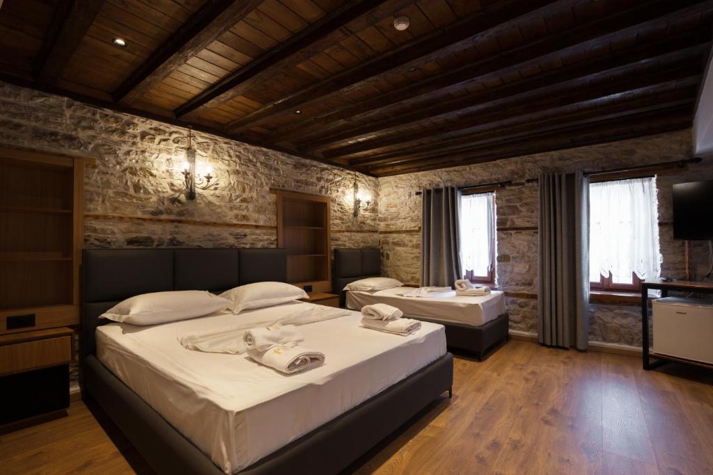 Postel nebo postele na pokoji v ubytování Furra Hotel