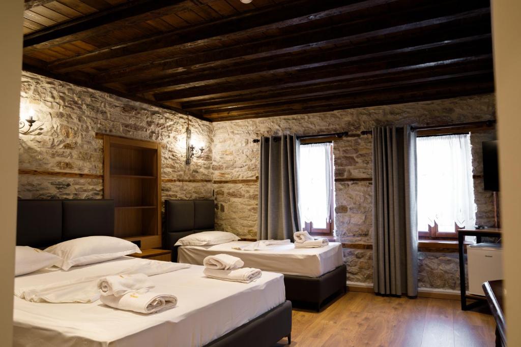 Postel nebo postele na pokoji v ubytování Furra Hotel