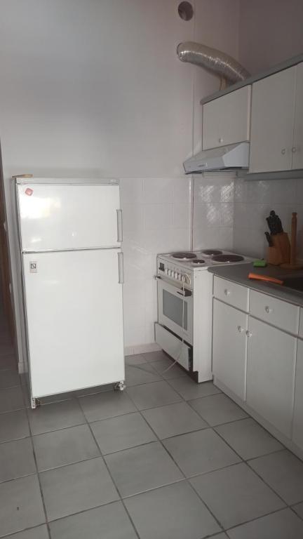 Kuchyň nebo kuchyňský kout v ubytování Center Nest