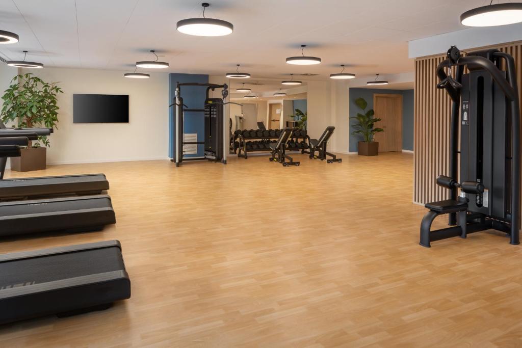Фитнес-центр и/или тренажеры в Courtyard by Marriott Milano Linate