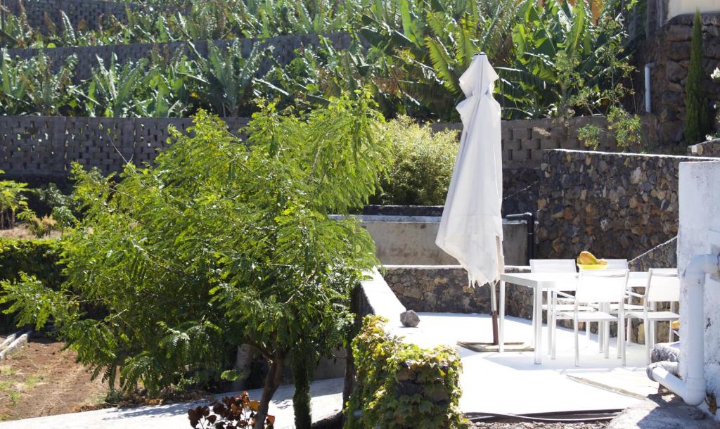 Zahrada ubytování Casa La Breña La Palma