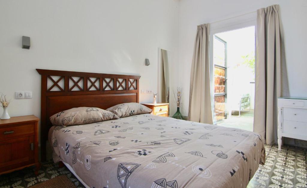 Postel nebo postele na pokoji v ubytování Casa La Breña La Palma