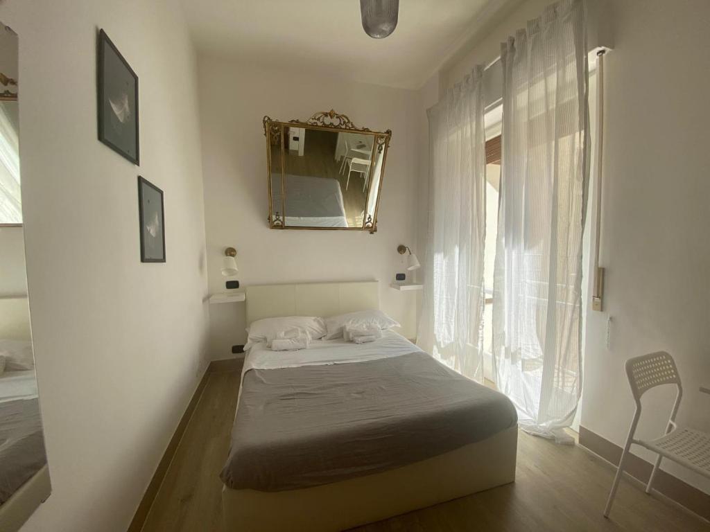 Postel nebo postele na pokoji v ubytování B&B 10 mt dal duomo