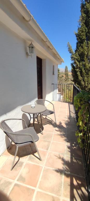Balkón nebo terasa v ubytování B&B Cortijo Loma León