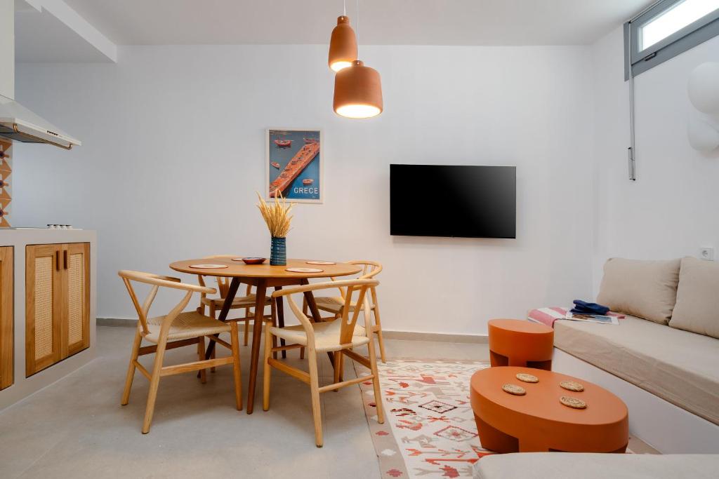 Televízia a/alebo spoločenská miestnosť v ubytovaní CASA DE SAL