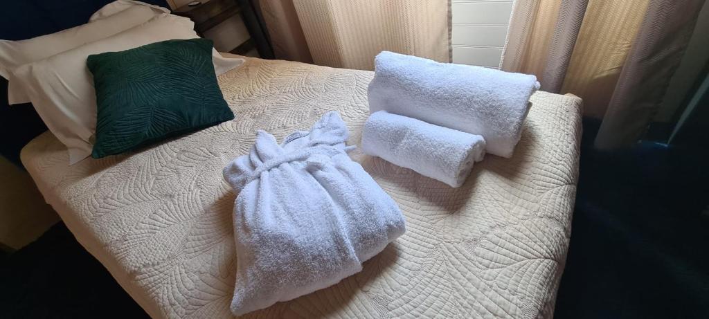 Postel nebo postele na pokoji v ubytování Hôtel les 4 éléments