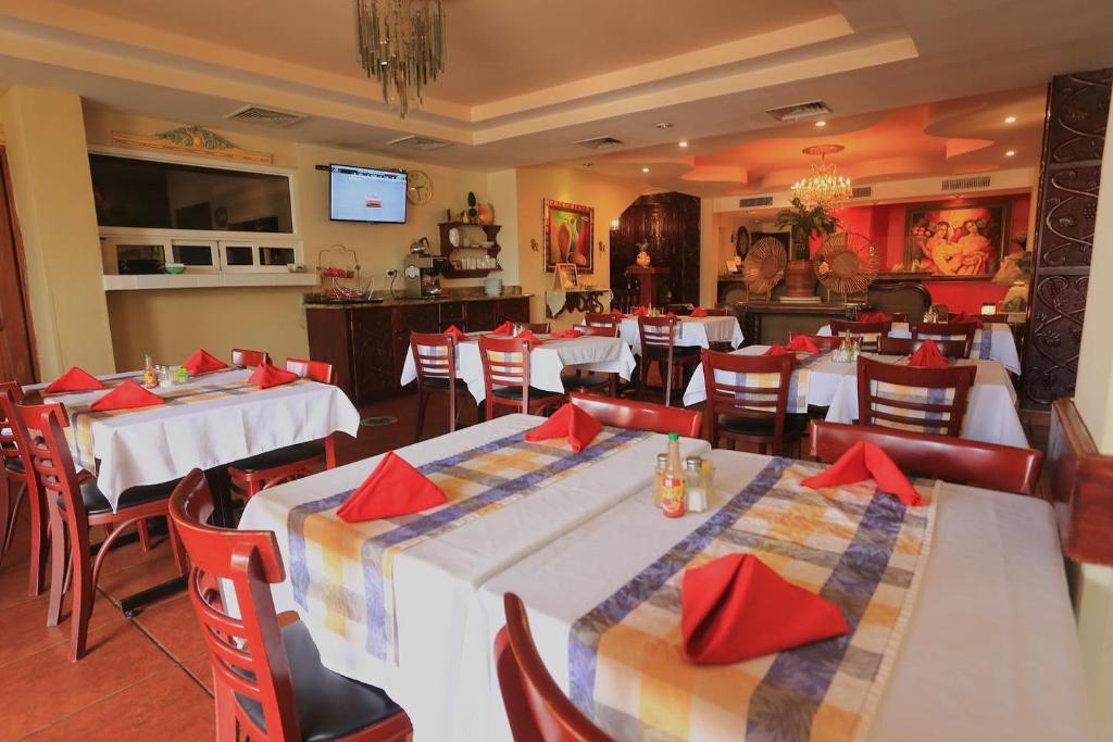 Restaurace v ubytování Boutique Hotel La Cordillera