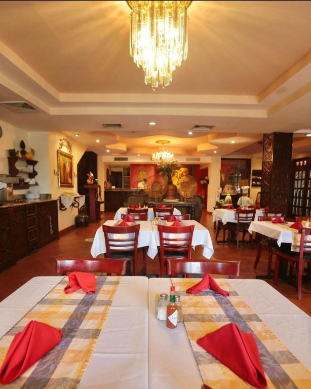 Restaurace v ubytování Boutique Hotel La Cordillera