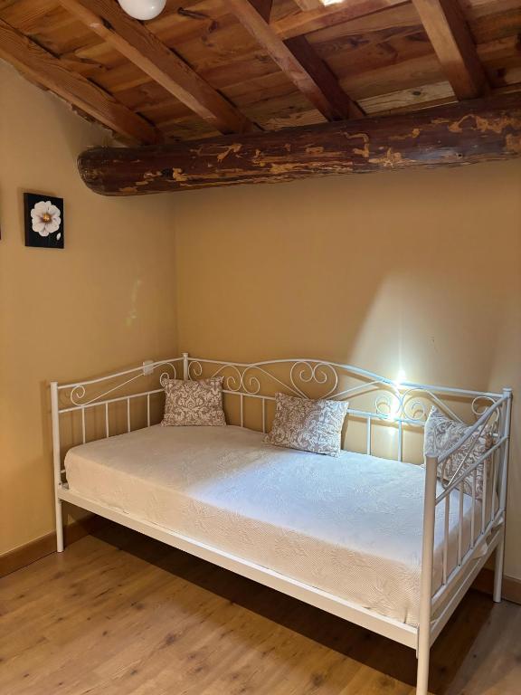 Postel nebo postele na pokoji v ubytování Casa Rural La Barquilla