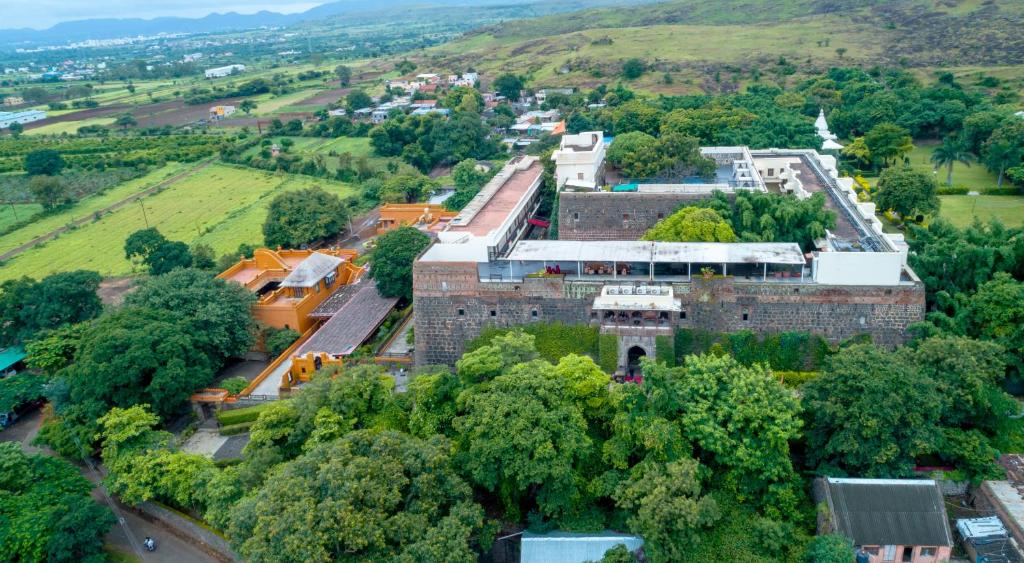 Letecký snímek ubytování Fort JadhavGADH -A GADH Heritage Hotel