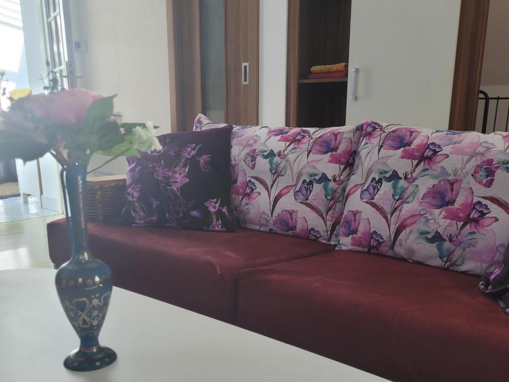 Posezení v ubytování Homestay Kuchařovice