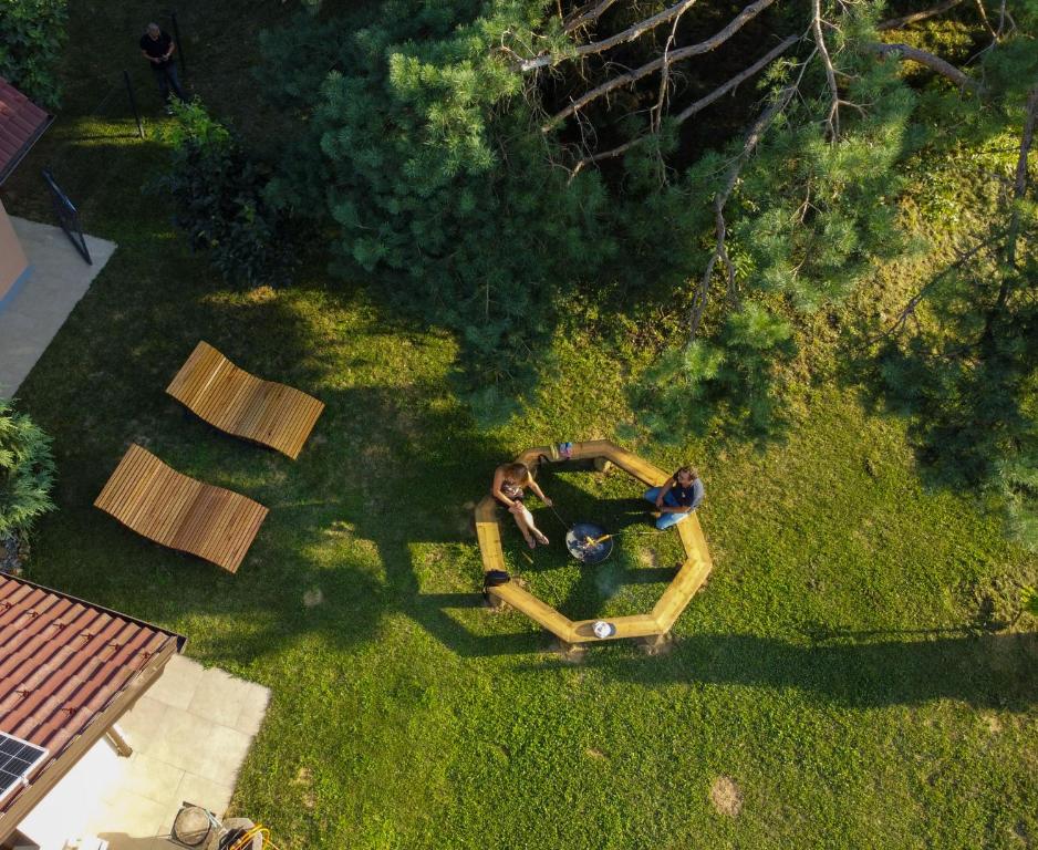 Zahrada ubytování POČITNIŠKA HIŠA SONČNI VRH