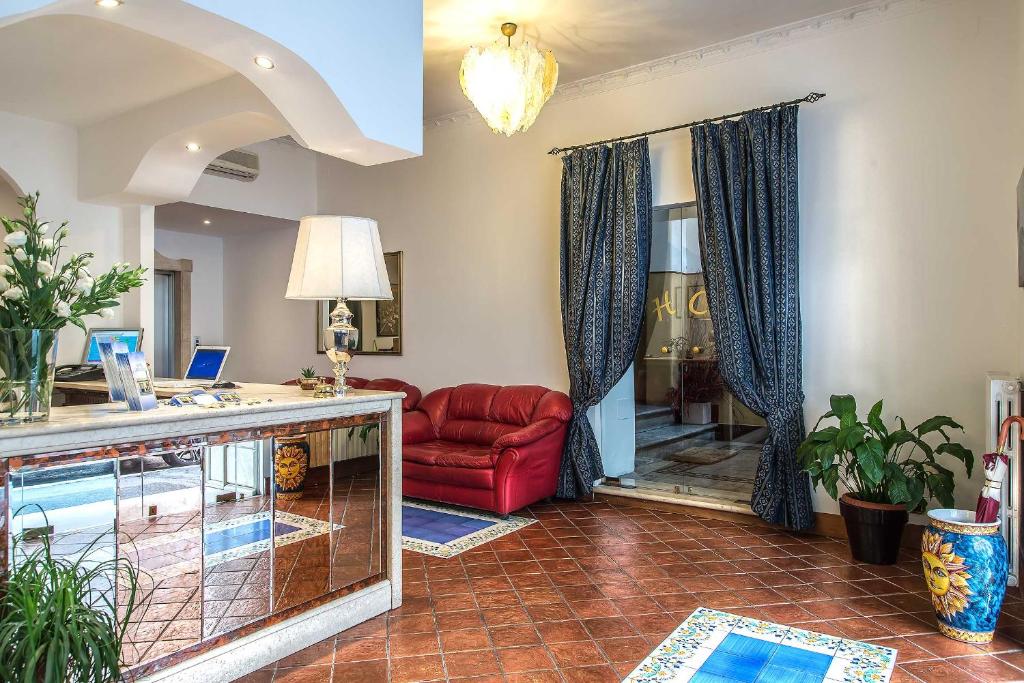 Posezení v ubytování Hotel Caracciolo