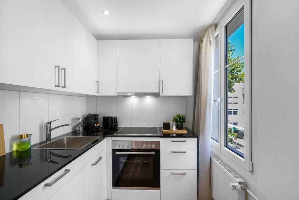 book2stay modernes Apartment OLMA-Areal - Resim 9