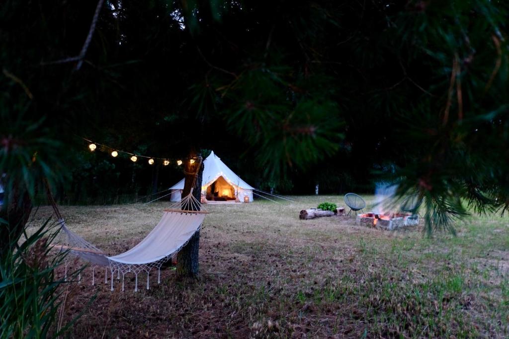 Zahrada ubytování Mändjala Glamping