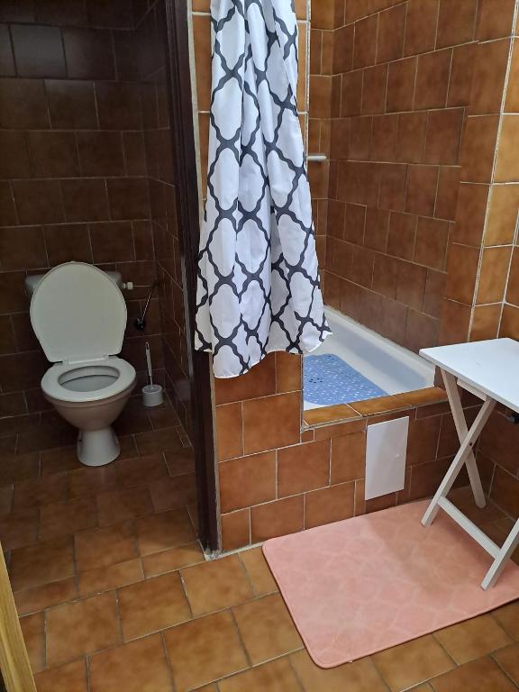 Koupelna v ubytování Hotel Kamenný vrch