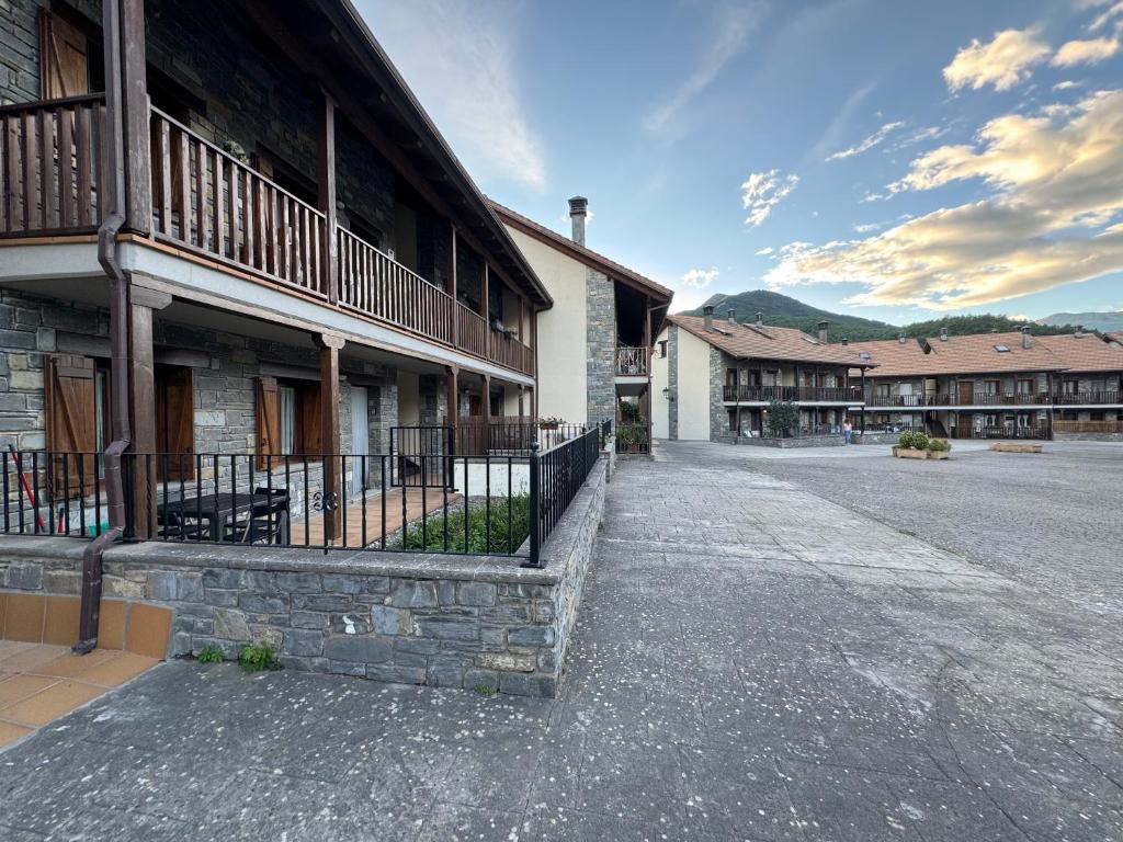 Nespecifikovaný výhled na hory nebo výhled na hory při pohledu z apartmánu