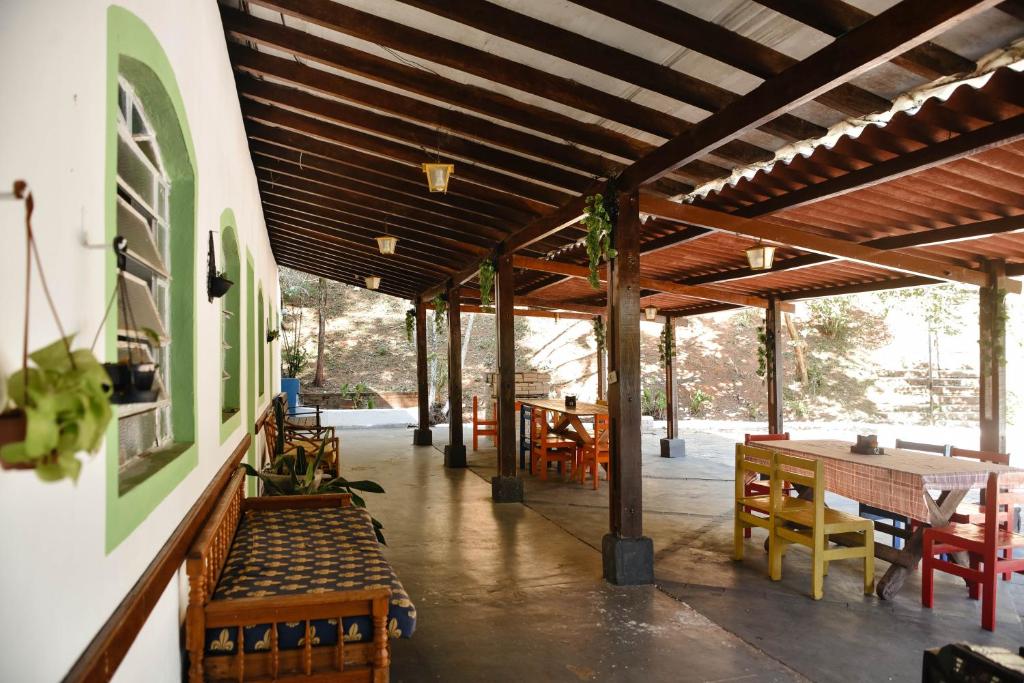 Restaurace v ubytování Colinas de Cabreúva