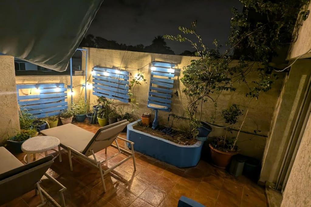 Αίθριο ή υπαίθριος χώρος στο Heart of Casablanca Terrace Apartment