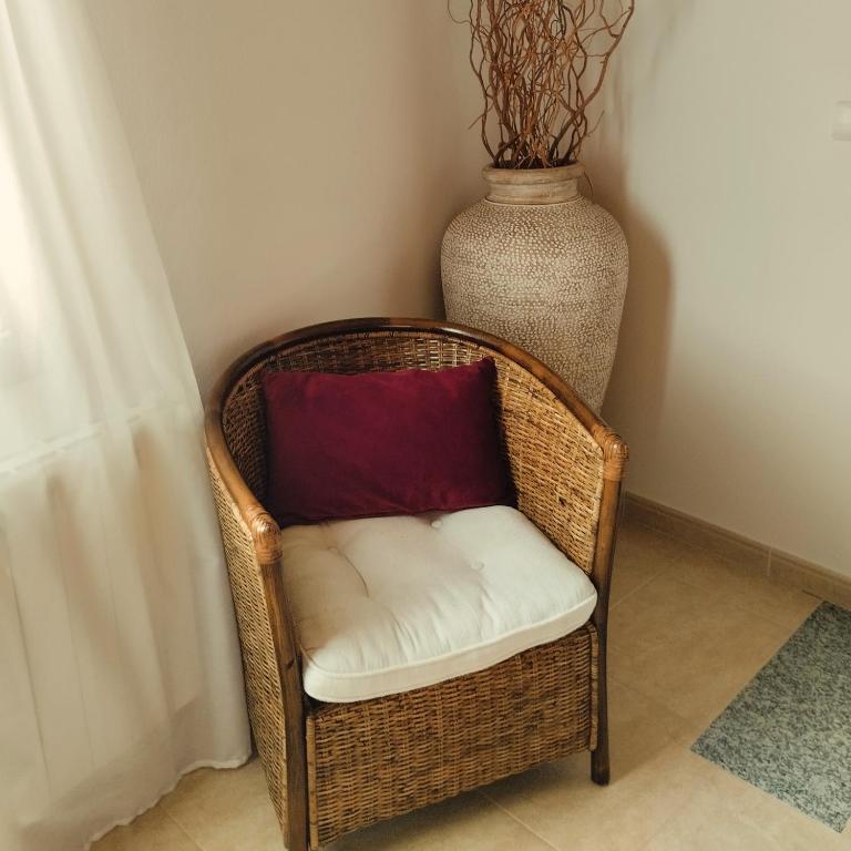 A seating area at Casa Xarreiro