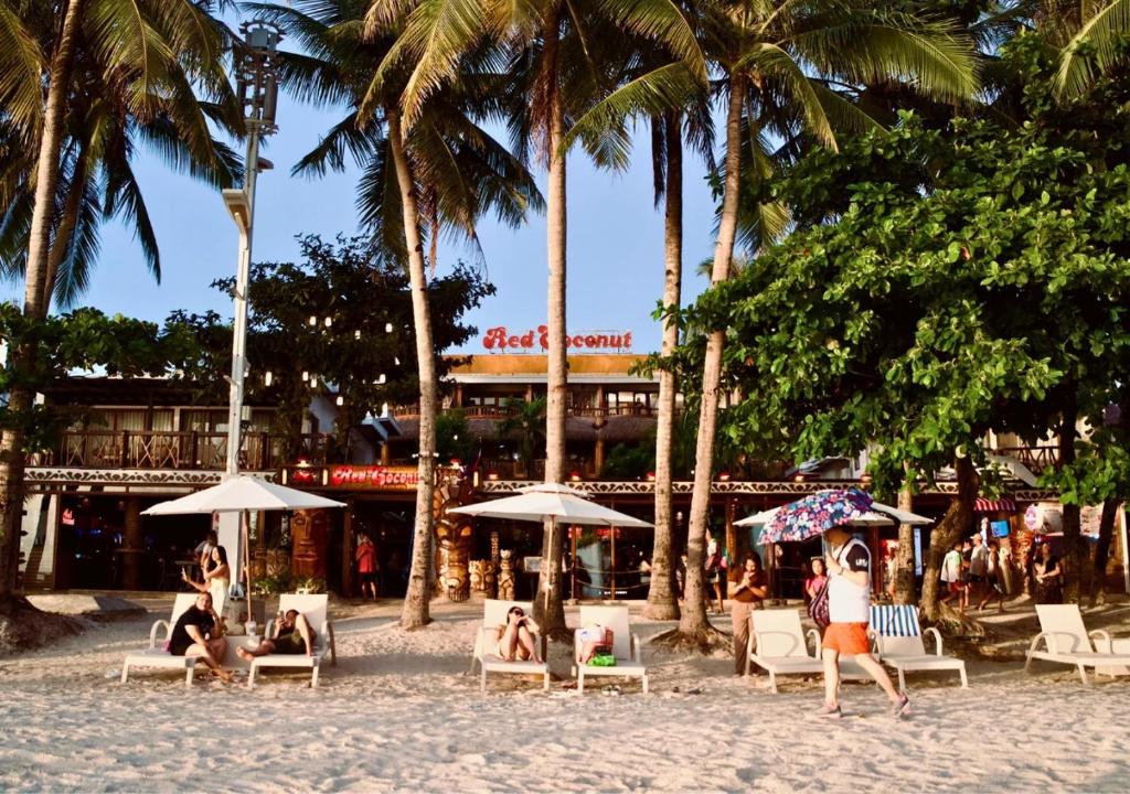 Hosté ubytování Red Coconut Beach Hotel Boracay