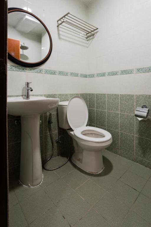 Koupelna v ubytování Nunuk Ragang Hotel