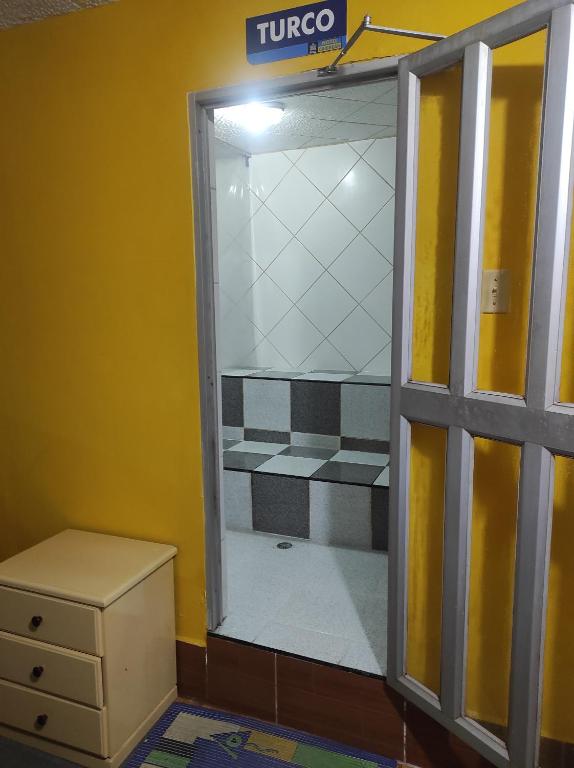 Koupelna v ubytování HOTEL CARIBEAN REAL