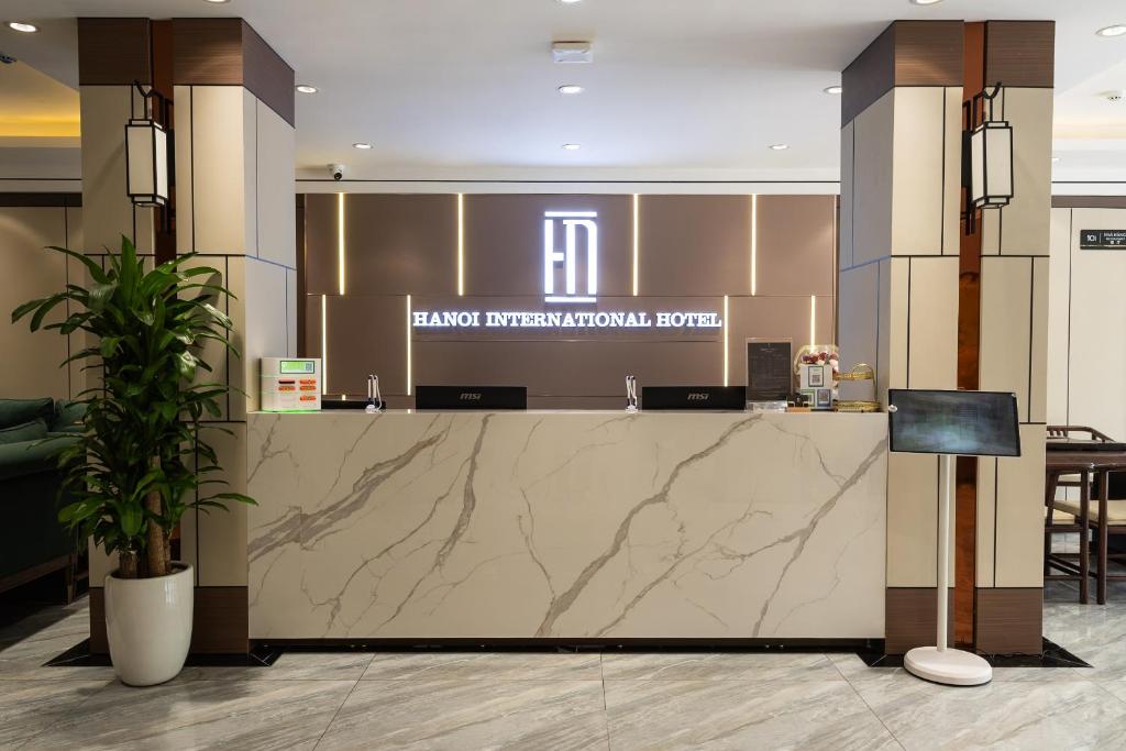 Vstupní hala nebo recepce v ubytování Hanoi International Hotel
