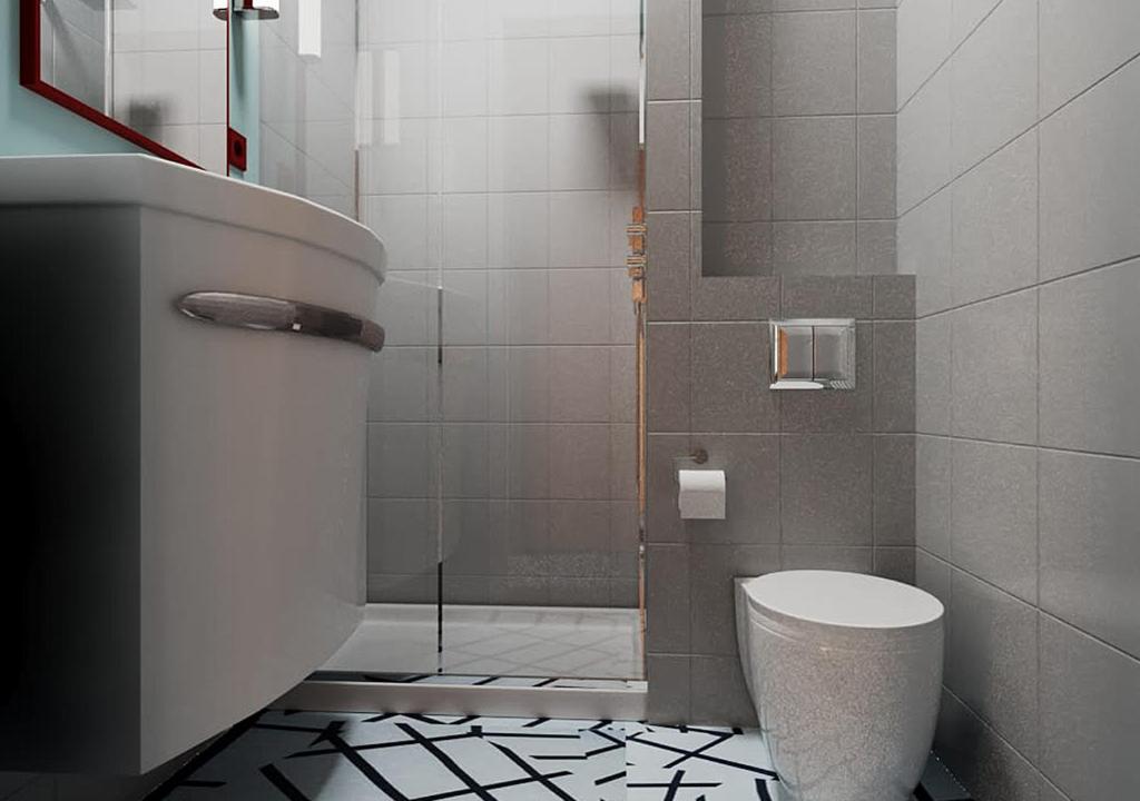 Koupelna v ubytování McDreams Hotel Stuttgart-City