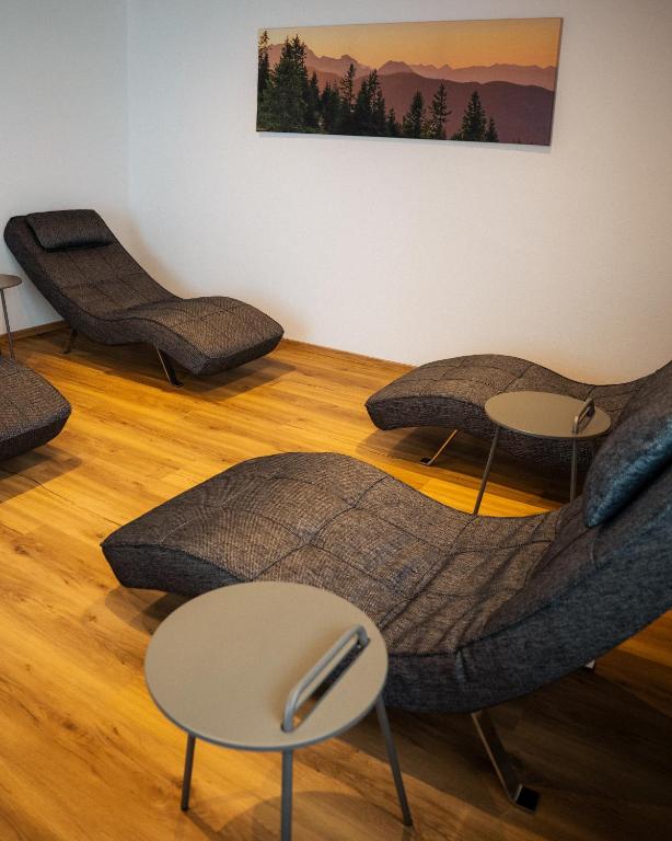 Posezení v ubytování Aparthotel Pfeffermühle