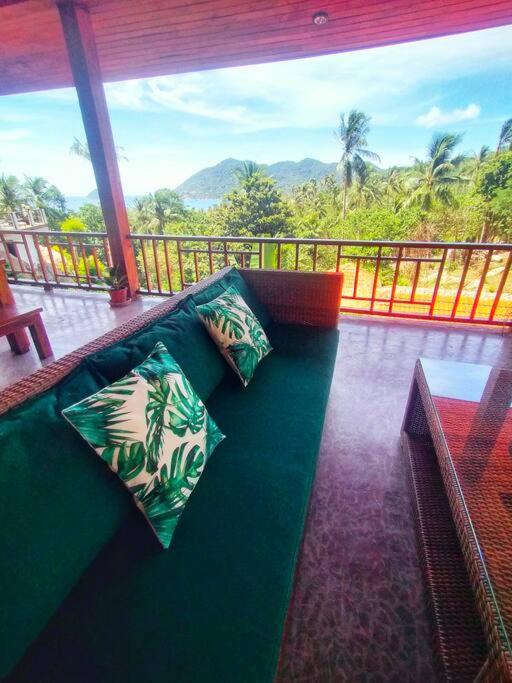 Balkón nebo terasa v ubytování Tropical Villa Koh Tao