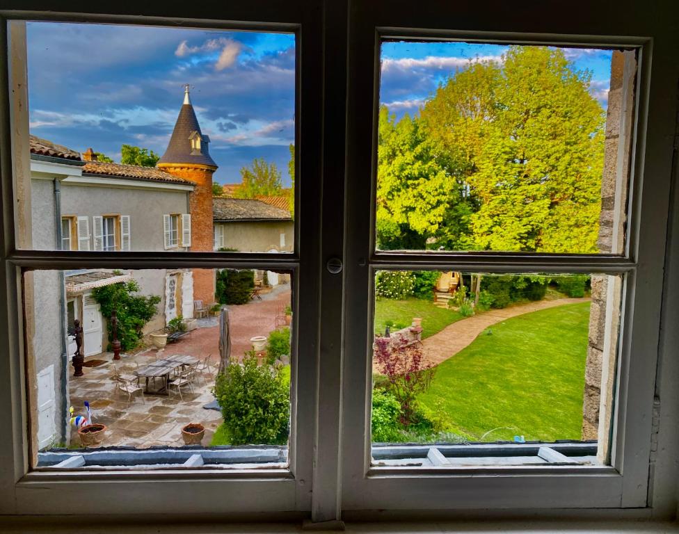 Zahrada ubytování Chateau des Janroux