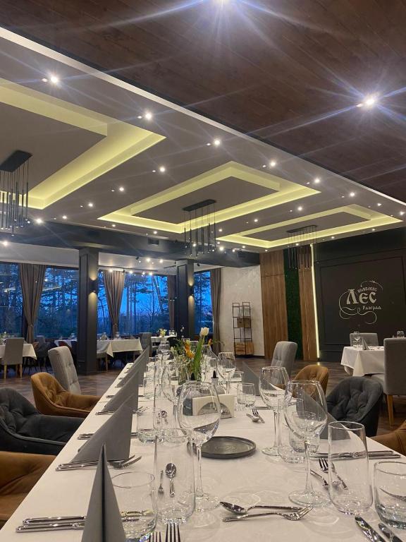 Posezení v ubytování Hotel Les