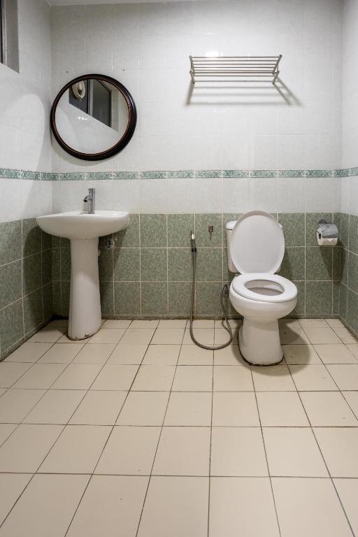 Koupelna v ubytování Nunuk Ragang Hotel