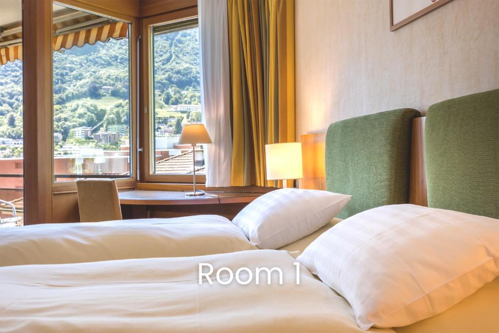 Hotel Delfino Lugano - Familie Mit Zwei Schlafzimmern
