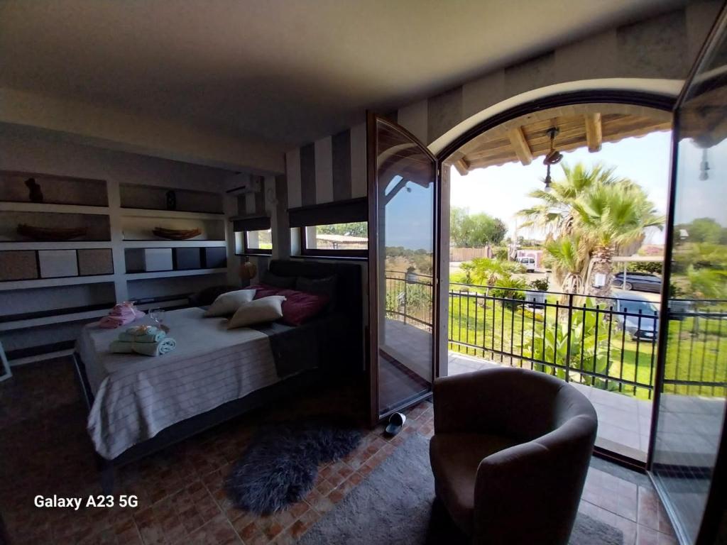 Balkón nebo terasa v ubytování Luxury b&b Le Rocce