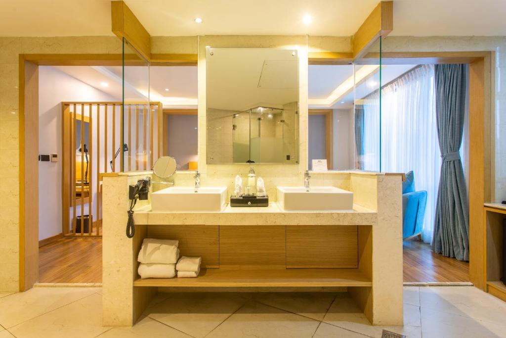 Koupelna v ubytování Hotel Siraichuli