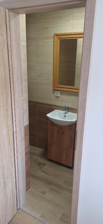 Koupelna v ubytování Apartmánový dům TERKA