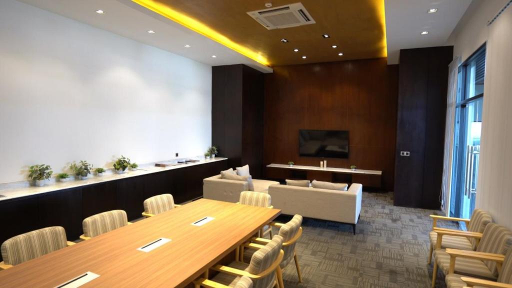 Posezení v ubytování The View Serviced Residence 豪景日式酒店公寓